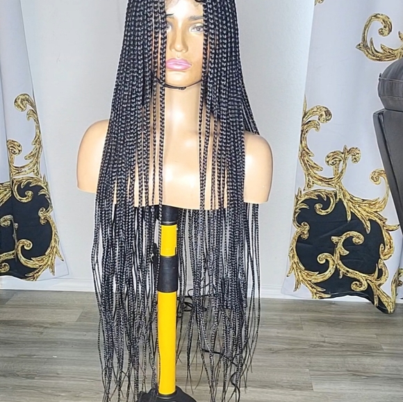 Braid frontal wig very soft not heavy. - Picture 3 of 8